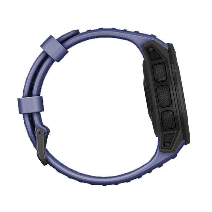 Silicone Watch Band for Garmin Instinct 22mm, Host not Included(Dark Blue)