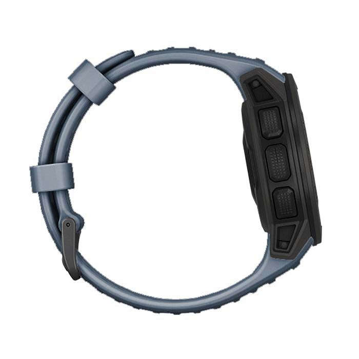 Silicone Watch Band for Garmin Instinct 22mm, Host not Included(Navy Blue)