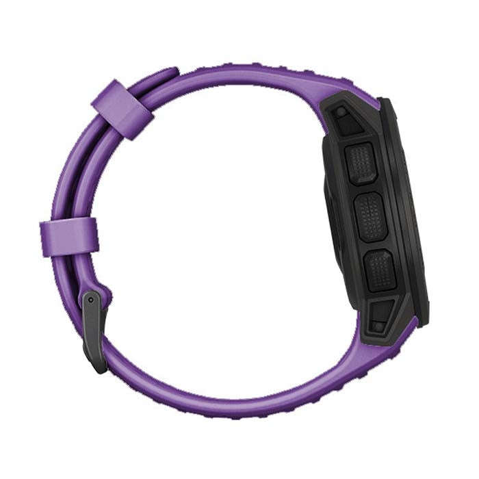 Silicone Watch Band for Garmin Instinct 22mm, Host not Included(Purple)