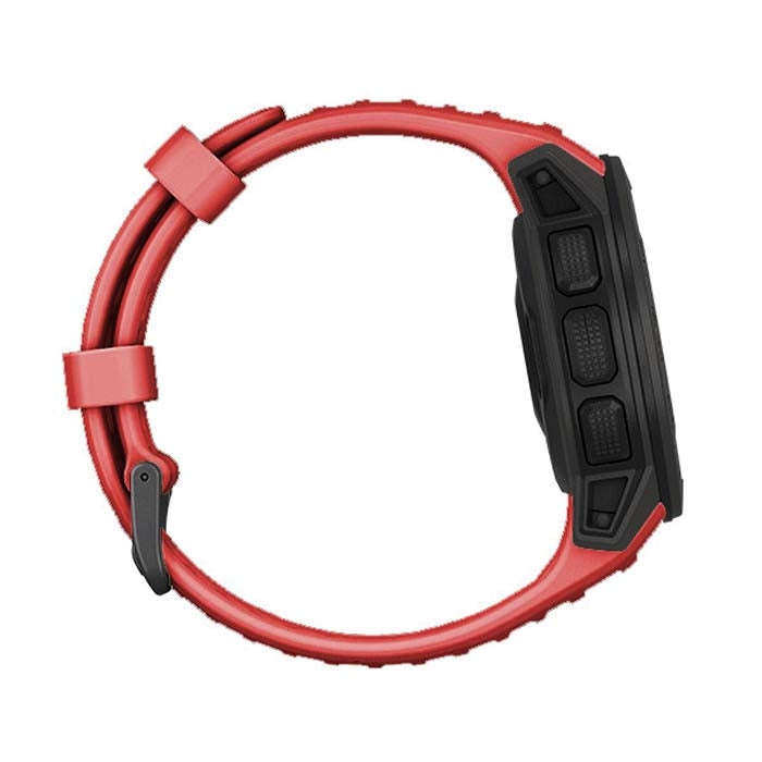 Silicone Watch Band for Garmin Instinct 22mm, Host not Included(Red)
