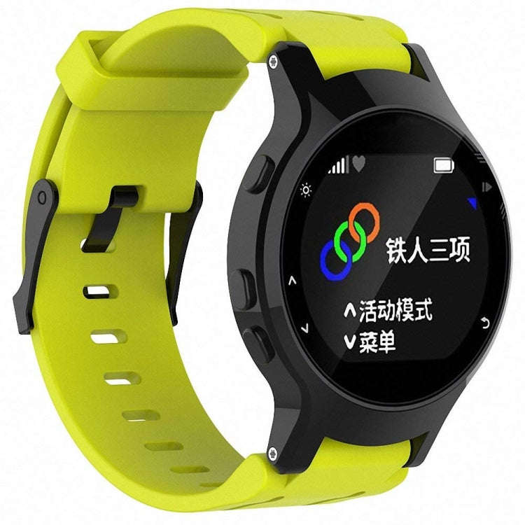 Silicone Sport Watch Band for Garmin Forerunner 225(Green)