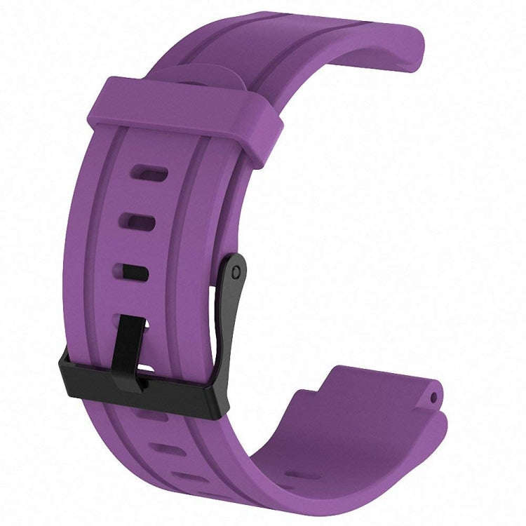 Silicone Sport Watch Band for Garmin Forerunner 225(Purple)
