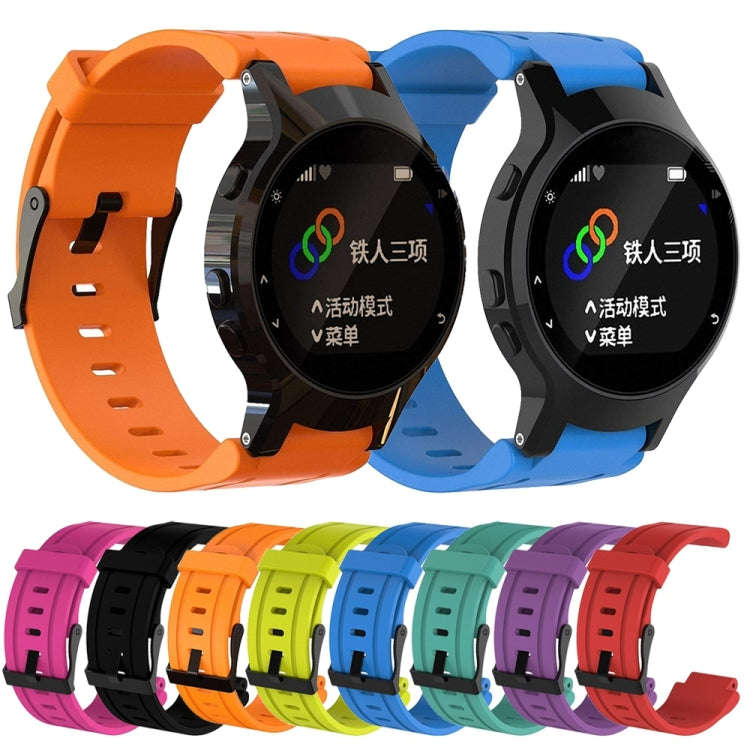 Silicone Sport Watch Band for Garmin Forerunner 225(Blue)