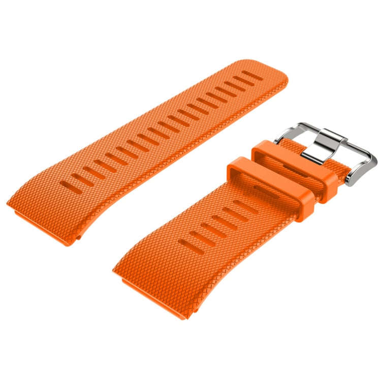 Silicone Sport Watch Band for Garmin Vivoactive HR(Orange)