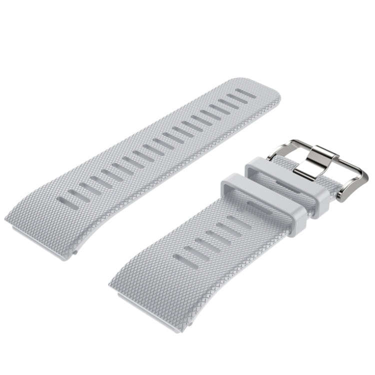 Silicone Sport Watch Band for Garmin Vivoactive HR(Grey)