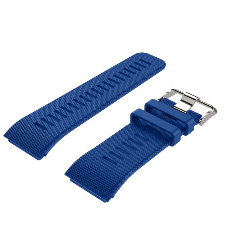 Silicone Sport Watch Band for Garmin Vivoactive HR(Blue)