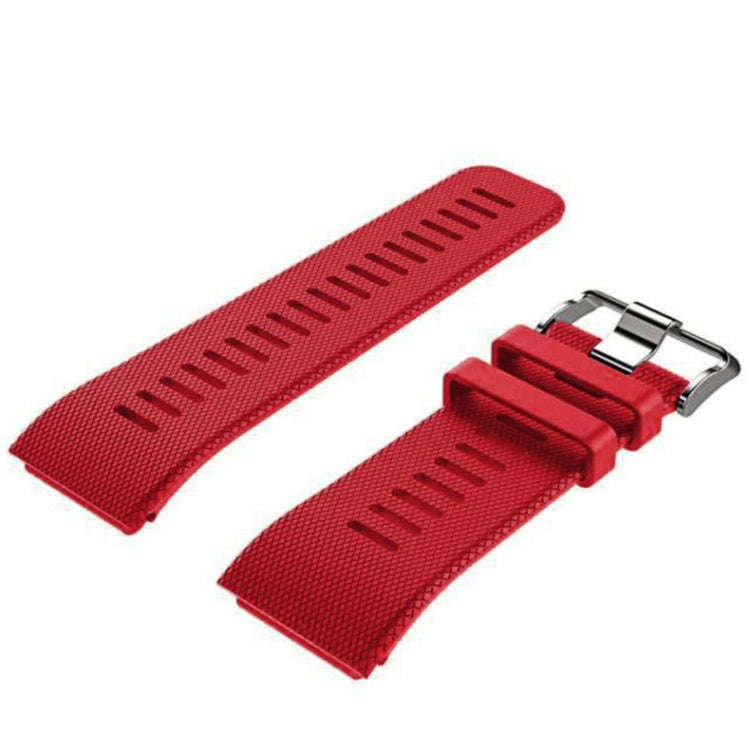 Silicone Sport Watch Band for Garmin Vivoactive HR(Red)