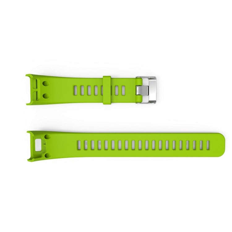 Silicone Sport Watch Band for Garmin Vivosmart HR(Green)