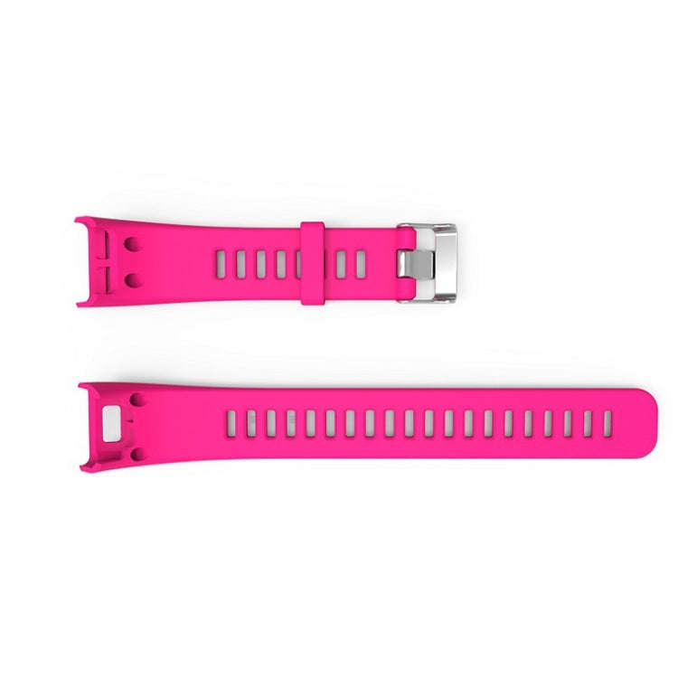 Silicone Sport Watch Band for Garmin Vivosmart HR (Rose Red)