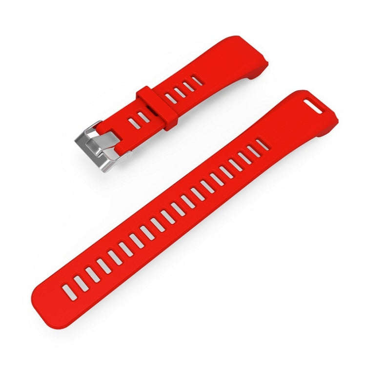 Silicone Sport Watch Band for Garmin Vivosmart HR (Red)