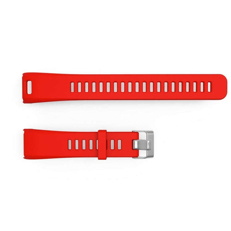 Silicone Sport Watch Band for Garmin Vivosmart HR (Red)
