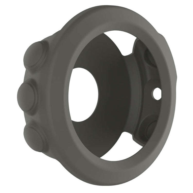 Solid Color Silicone Watch Protective Case for Garmin Fenix 5(Grey)