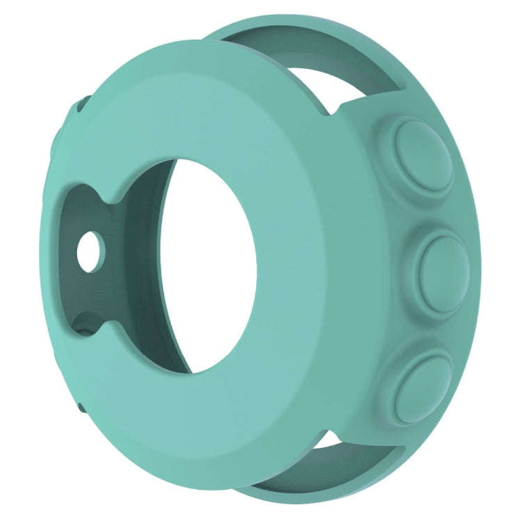 Solid Color Silicone Watch Protective Case for Garmin Fenix 5(Mint Green)
