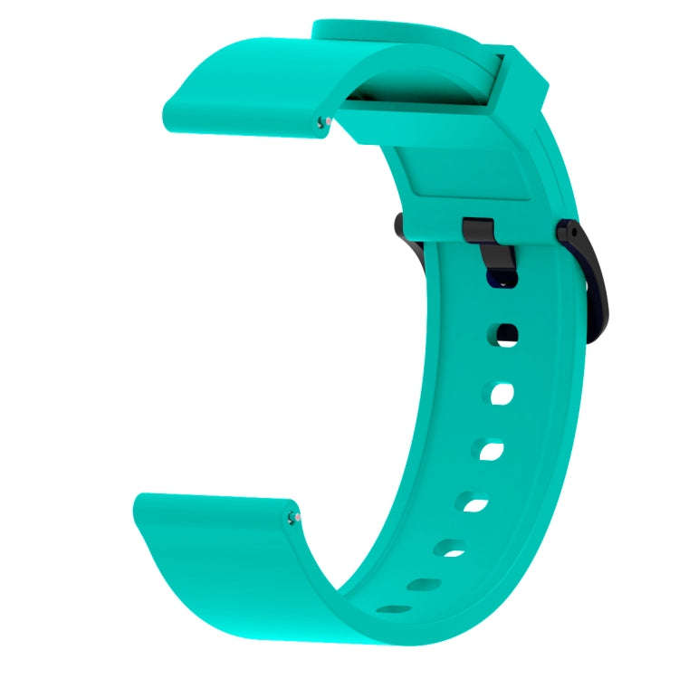 Silicone Glossy Sport Watch Band for Huami Amazfit Bip Lite Version 20mm(Mint Green)