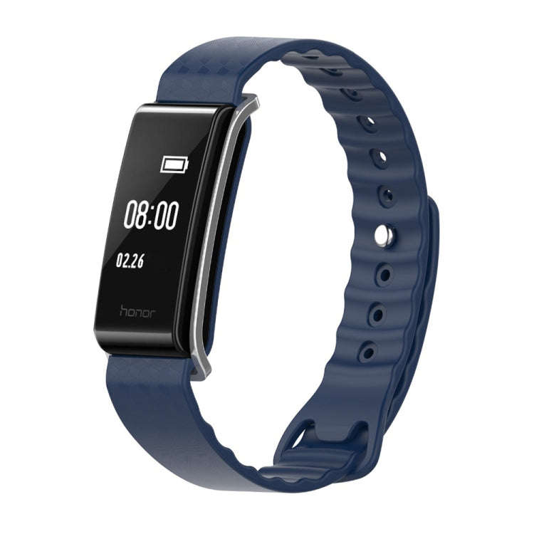 Silicone Watch Band for Huawei Honor A2(Aqua Blue)