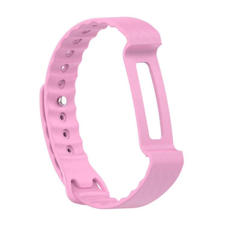 Silicone Watch Band for Huawei Honor A2(Pink)