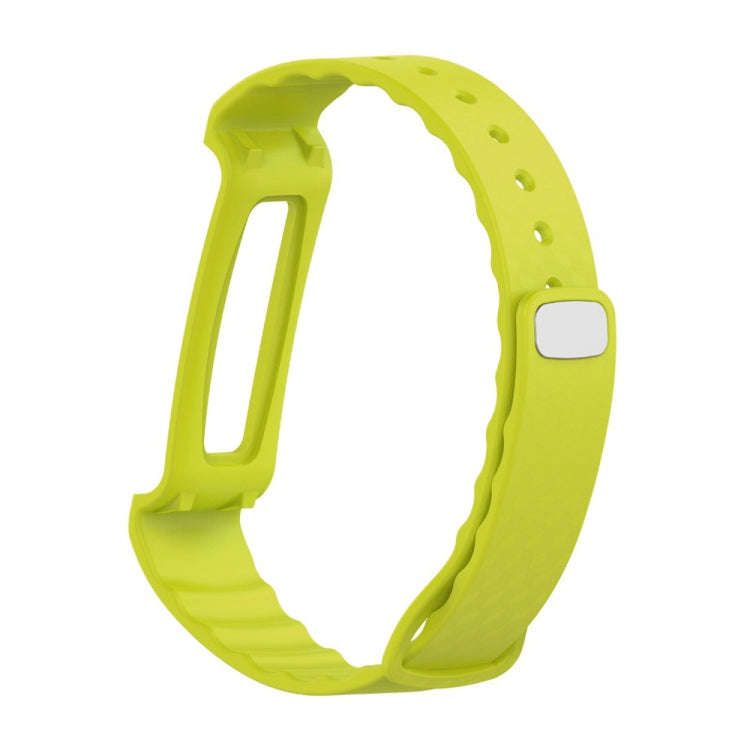 Silicone Watch Band for Huawei Honor A2(Green)