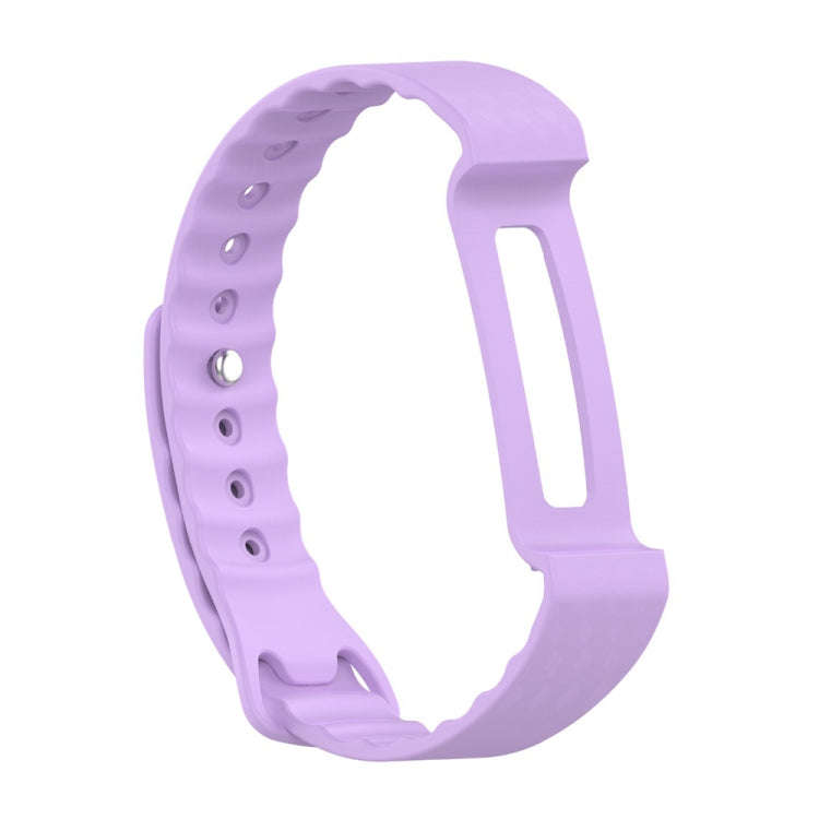 Silicone Watch Band for Huawei Honor A2(Purple)
