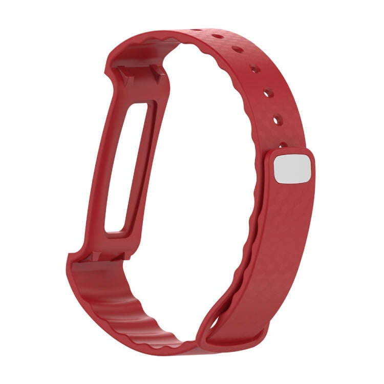 Silicone Watch Band for Huawei Honor A2(Red)