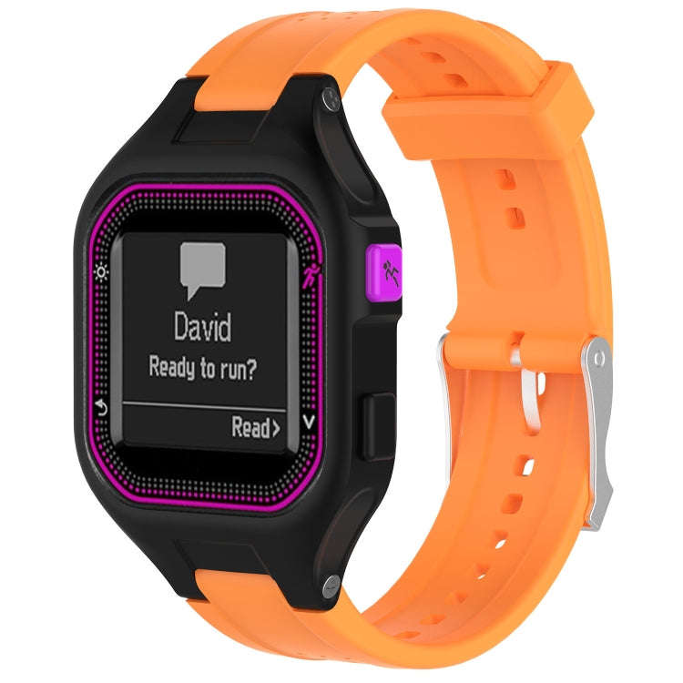 Female Adjustable Watch Band for Garmin Forerunner 25(Orange)