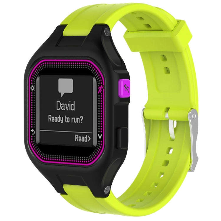 Female Adjustable Watch Band for Garmin Forerunner 25(Green)