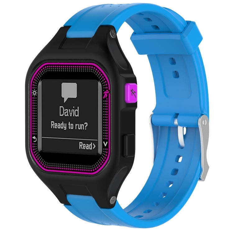 Female Adjustable Watch Band for Garmin Forerunner 25(Sky Blue)
