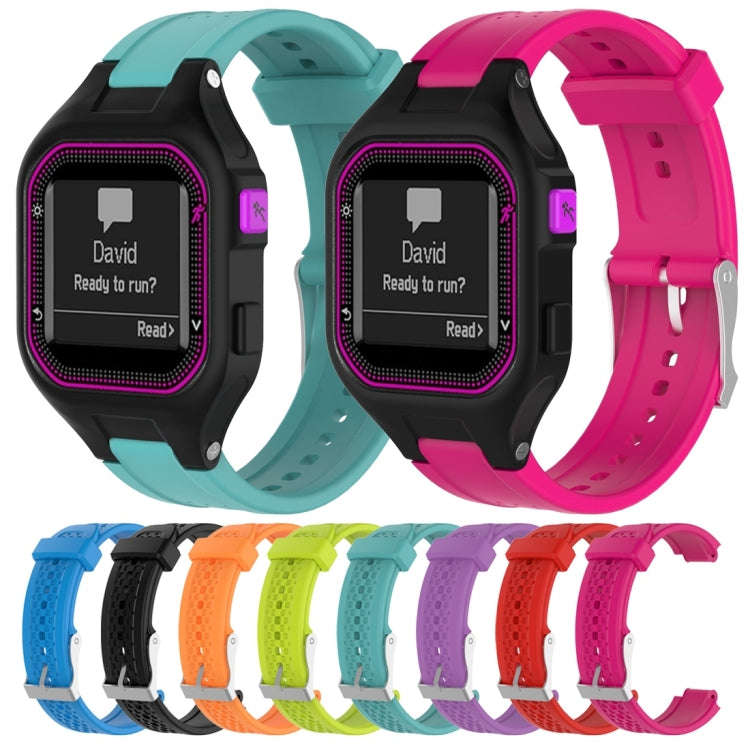 Female Adjustable Watch Band for Garmin Forerunner 25(Rose Red)
