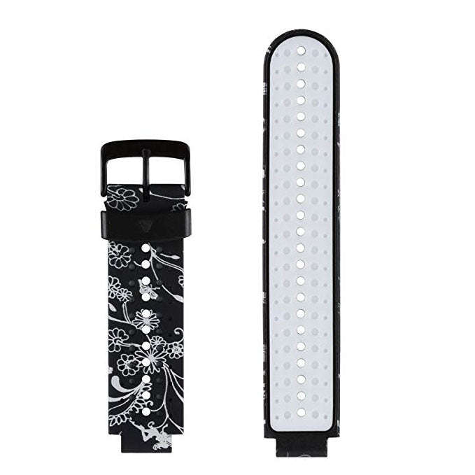 Silicone Sport Watch Band for Garmin Forerunner 235(Black)