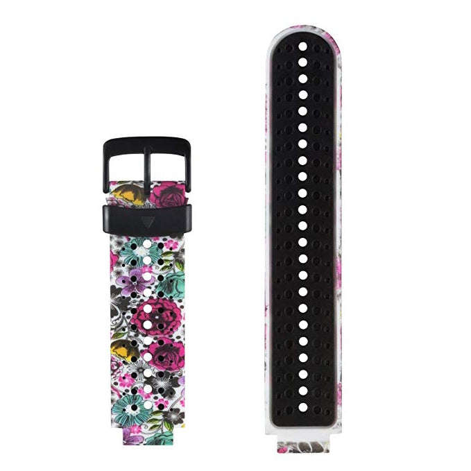 Silicone Sport Watch Band for Garmin Forerunner 235(Rose Red)