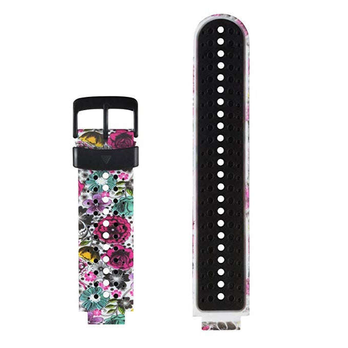 Silicone Sport Watch Band for Garmin Forerunner 235(Rose Red)