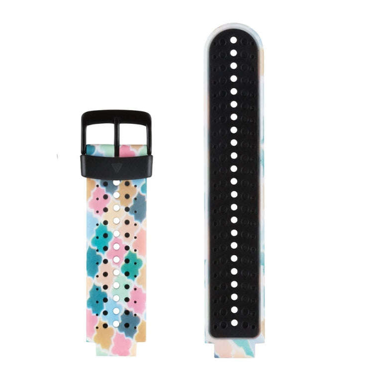 Silicone Sport Watch Band for Garmin Forerunner 235(Yellow)