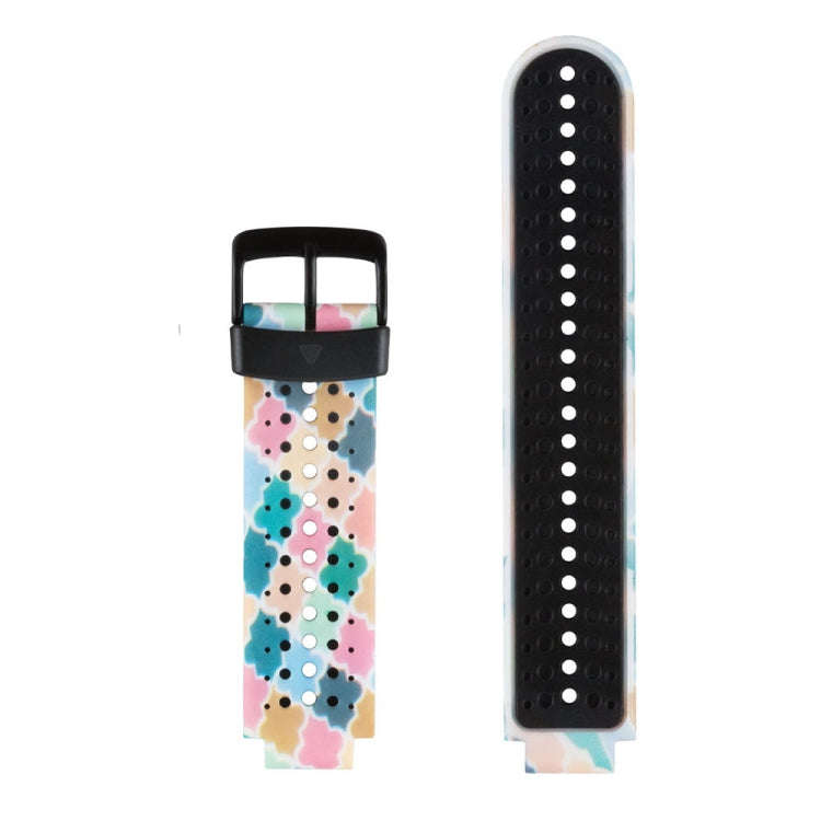Silicone Sport Watch Band for Garmin Forerunner 235(Yellow)