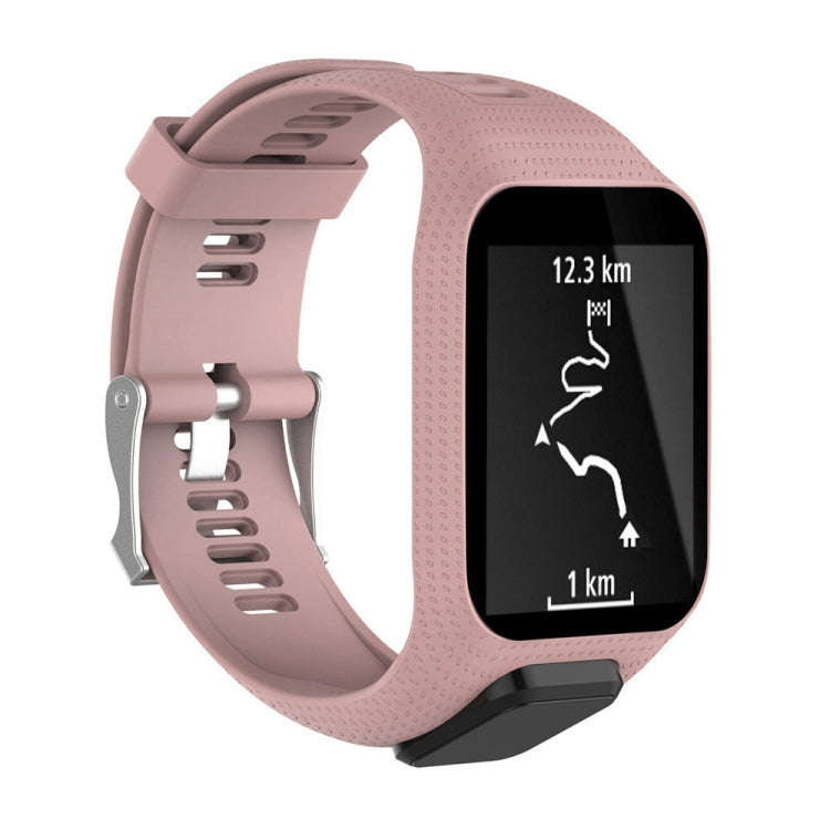 Silicone Sport Watch Band for Tomtom Runner 2/3 Series (Khaki)