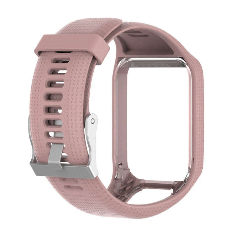 Silicone Sport Watch Band for Tomtom Runner 2/3 Series (Khaki)