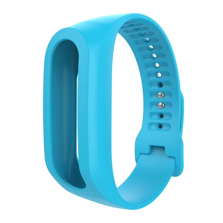 Silicone Sport Watch Band for TomTom Touch(Blue)