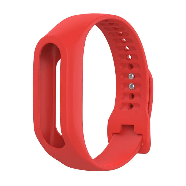 Silicone Sport Watch Band for TomTom Touch(Red)
