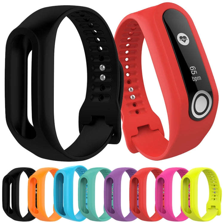 Silicone Sport Watch Band for TomTom Touch(Red)