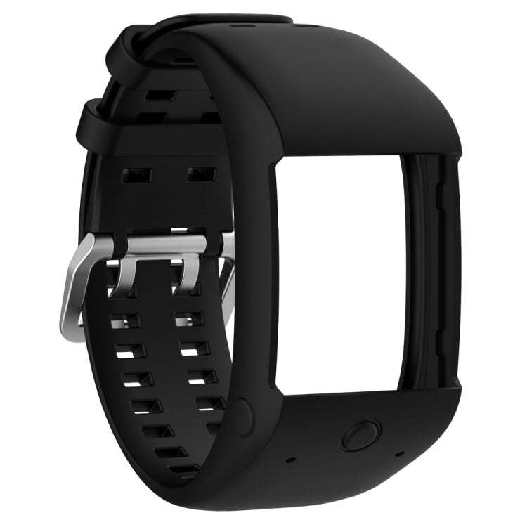 Silicone Sport Watch Band for POLAR M600(Black)
