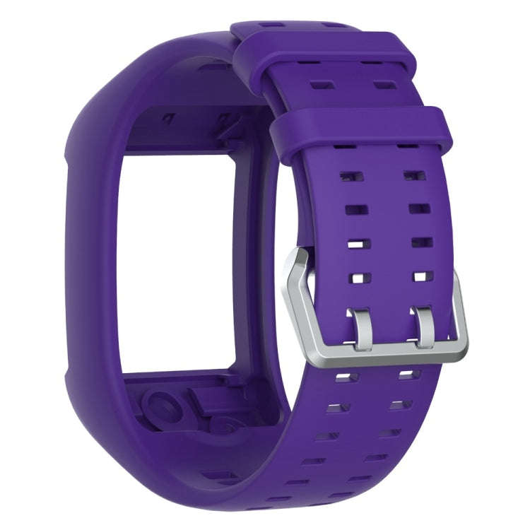 Silicone Sport Watch Band for POLAR M600(Purple)