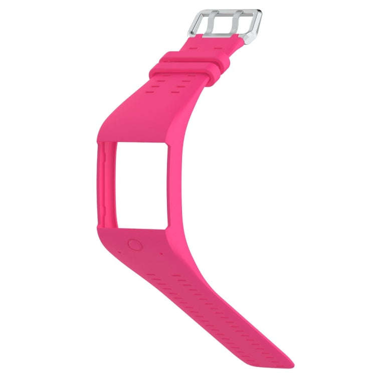 Silicone Sport Watch Band for POLAR M600(Rose Red)