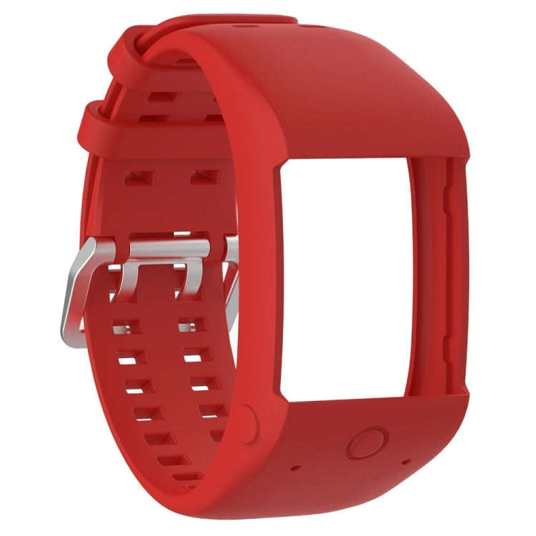 Silicone Sport Watch Band for POLAR M600(Red)