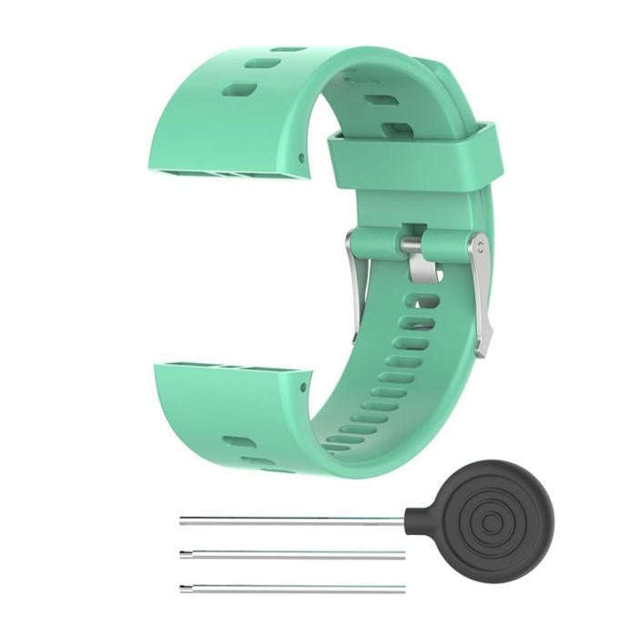 Silicone Sport Watch Band for POLAR V800(Mint Green)