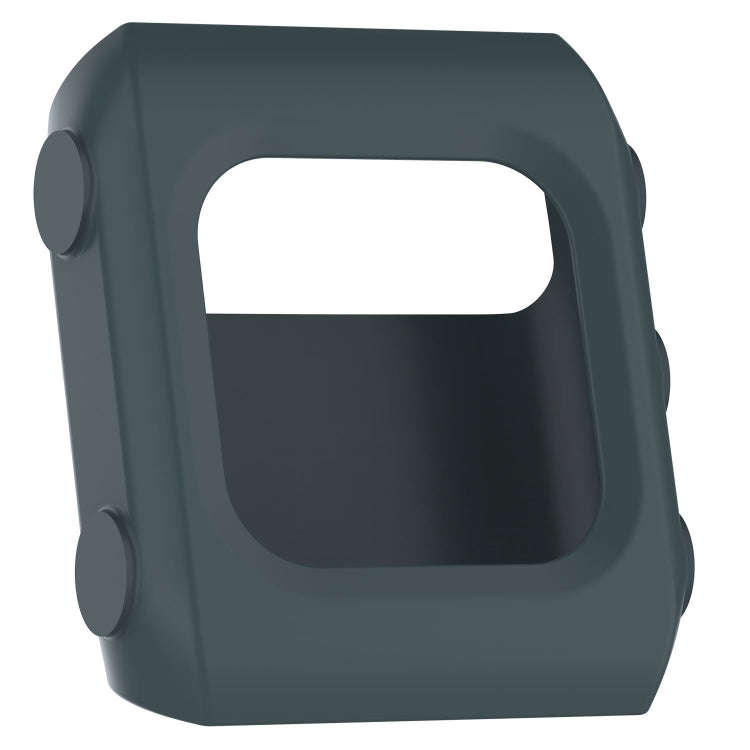 Solid Color Silicone Watch Protective Case for POLAR V800(Navy Blue)
