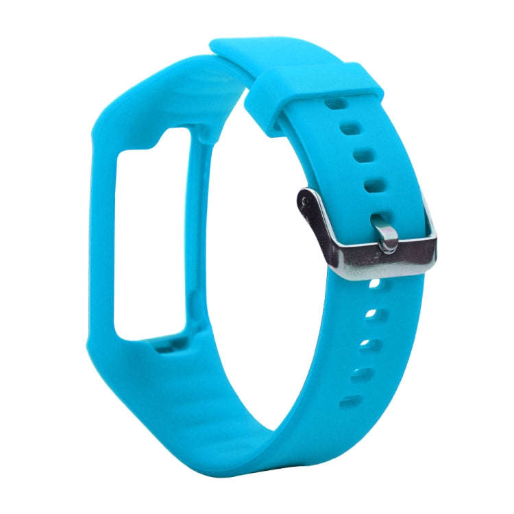 Silicone Sport Watch Band for POLAR A360 / A370(Blue)