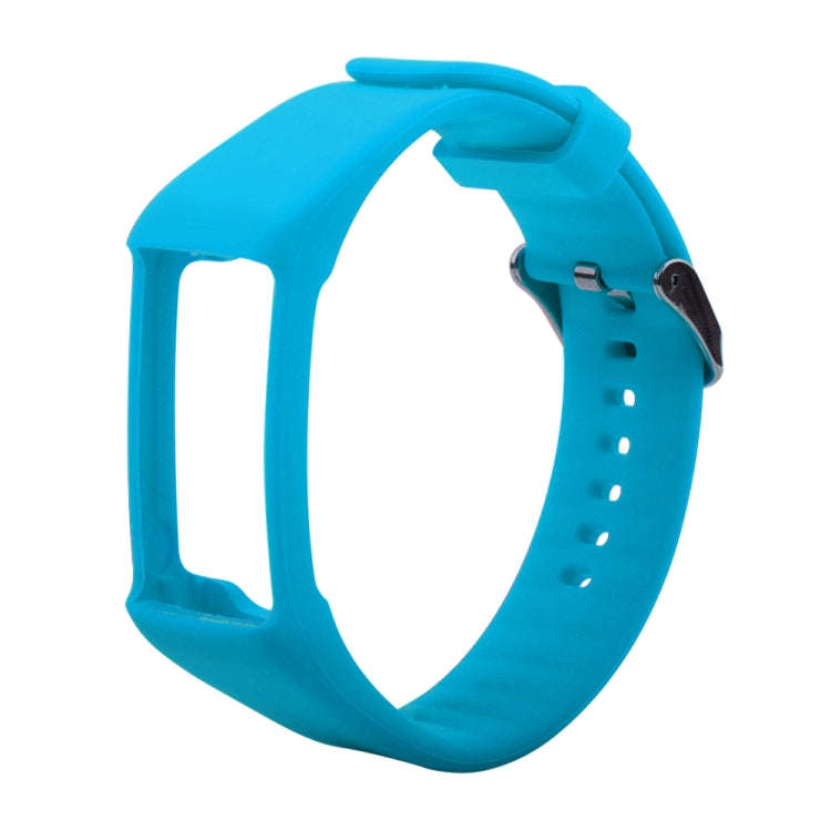 Silicone Sport Watch Band for POLAR A360 / A370(Blue)