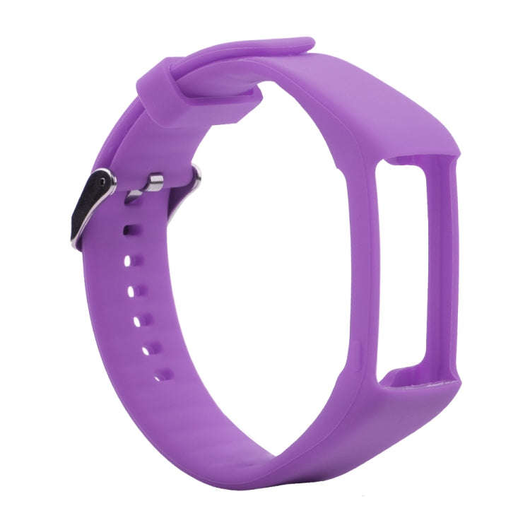 Silicone Sport Watch Band for POLAR A360 / A370(Purple)