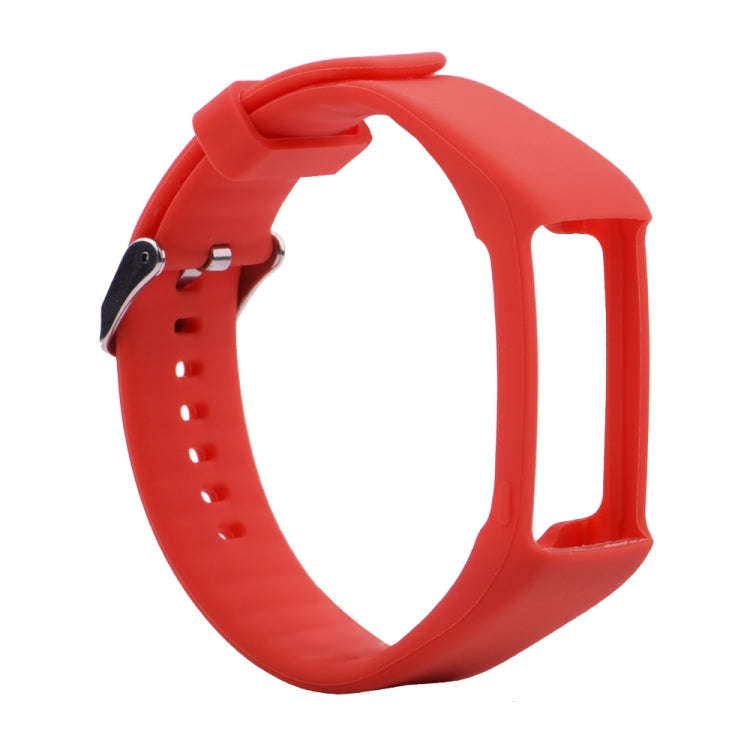 Silicone Sport Watch Band for POLAR A360 / A370(Red)