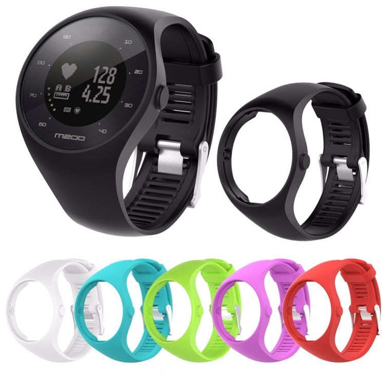 Silicone Sport Watch Band for POLAR M200(Purple)