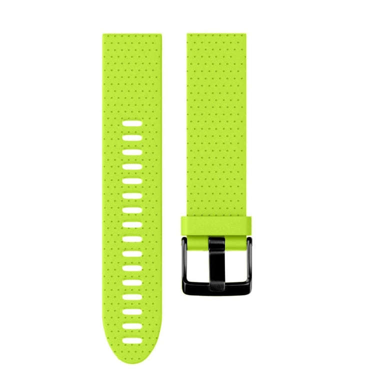 Quick Removable Silicone Watch Band for Fenix 5S 20mm(Green)
