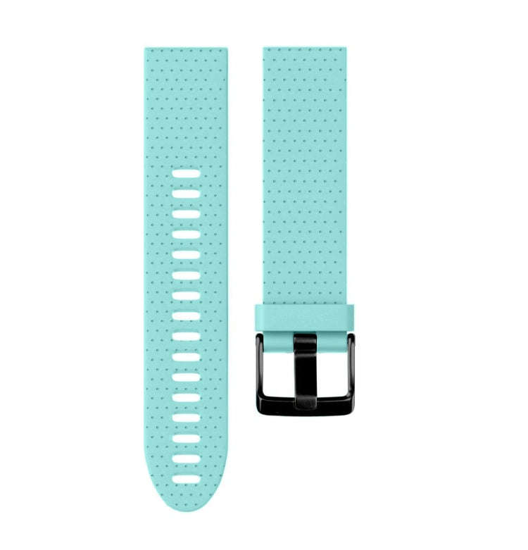 Quick Removable Silicone Watch Band for Fenix 5S 20mm(Mint Green)